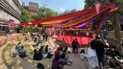 Behind the Veil: Rangsrijan’26 reimagines identity through Naqabnama at Hindu College | Delhi News