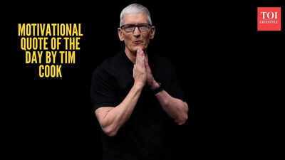Motivational quote of the day by Tim Cook: ‘Let your joy be in your journey – not in some distant goal’
