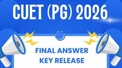 Cuet Pg Result Link: CUET PG 2026 final answer key released, results now out at exams.nta.nic.in; download here