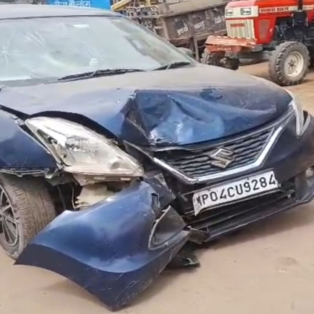 ग्वालियर में तेज रफ्तार कार ने बाइक सवारों को रौंदा:2 दिन चले उपचार के बाद एक की मौत; हादसे के वक्त सैलरी लेकर लौट रहा था घर