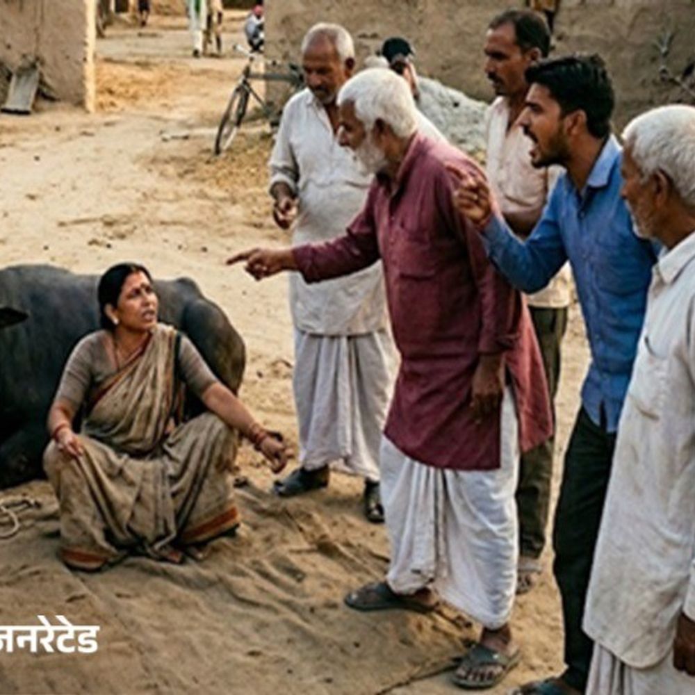 गोहाना में महिला पर तेजधार हथियार से हमला:प्लॉट विवाद में कोर्ट में चल रहा केस; सुबह पशुओं को बांधने गई थी