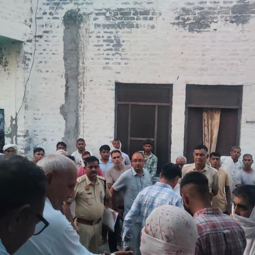 जुलाना में मृतक के परिजनों का हंगामा:अंतिम संस्कार करने से किया इनकार, बोले- हत्याकांड में बड़ी साजिश, दो दिन पहले हुई हत्या