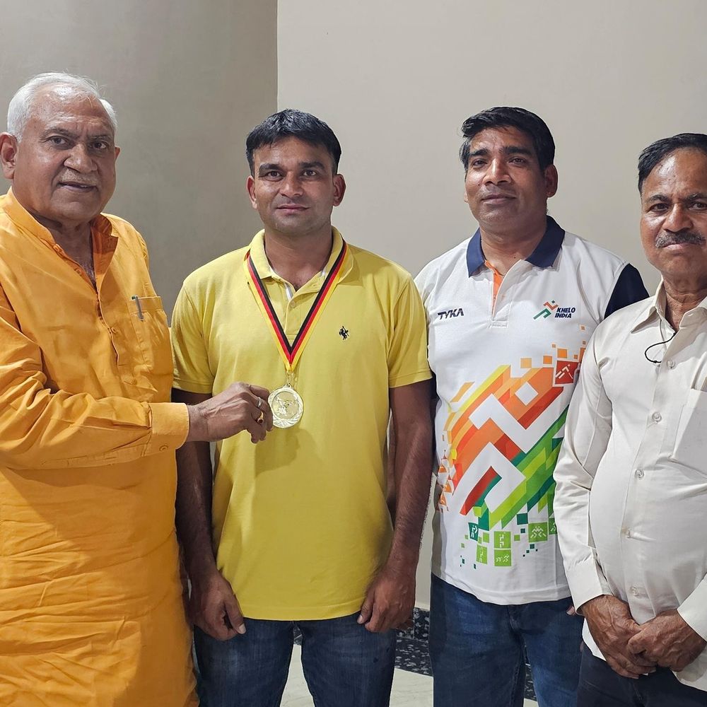 Jhanjhra Shyoran Bhiwani | Sandeep Kadwasra Selected for UMWF World Cup Masters Weightlifting 2026
