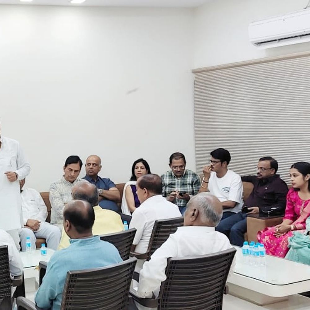 अग्रोहा में व्यापारियों की टैक्सटाइल हब बनाने की डिमांड:बजरंग गर्ग बोले- हम करेंगे अरबों का निवेश; क्षेत्र का विकास होगा