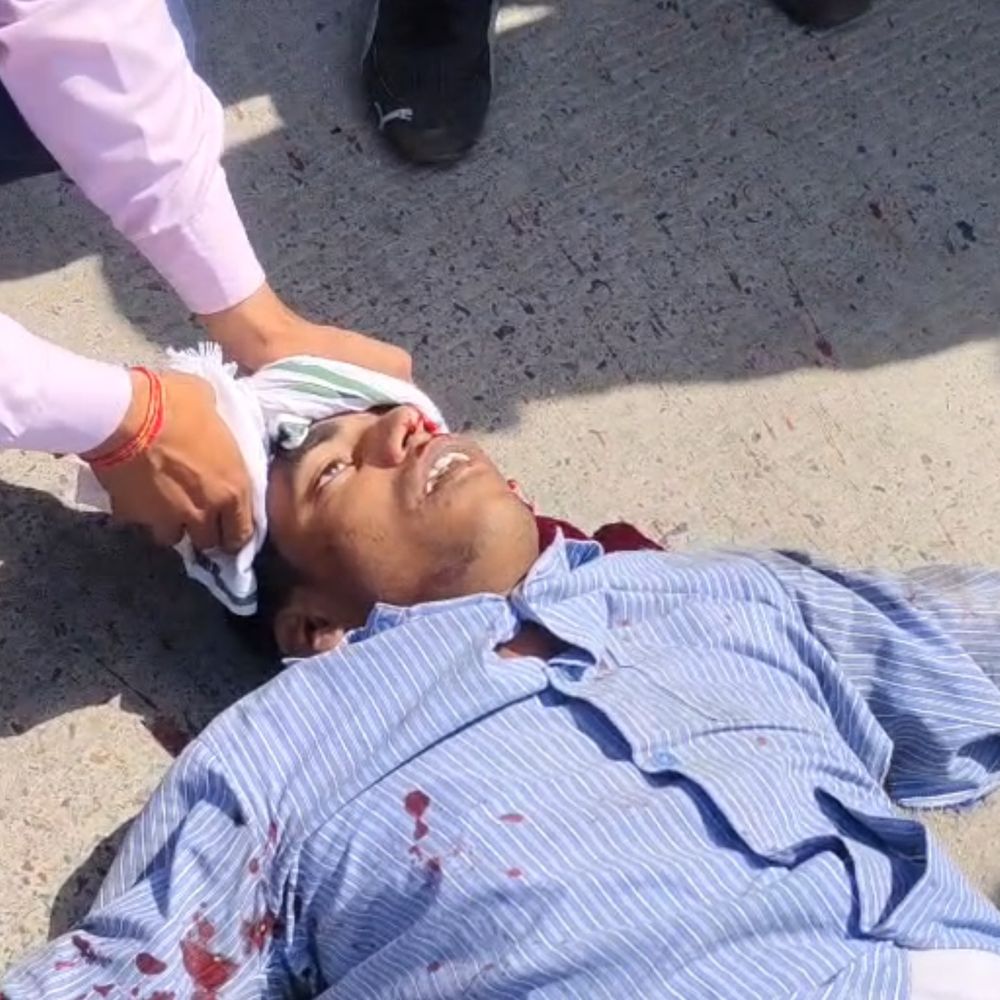 रोडवेज बस की टक्कर से सिक्योरिटी गार्ड की मौत:गुरुग्राम में सोहना के घामडोज टोल के पास हादसा, यूपी का रहने वाला था मृतक