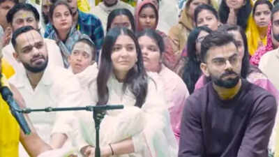 Virat Kohli: IPL 2026: Virat Kohli, Anushka Sharma visit Vrindavan during RCB break; videos go viral | Cricket News