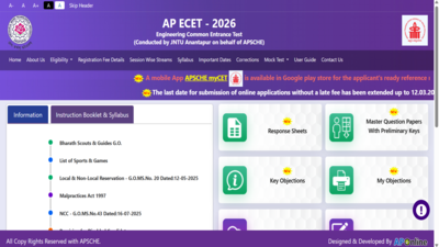 AP ECET 2026 answer key released at cets.apsche.ap.gov.in: Check direct link and steps to raise objections