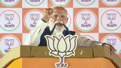 ‘Crushed temple of democracy’: PM Modi slams Bengal govt, warns TMC ‘goons’ they have ‘no place to hide after May 4’ | India News