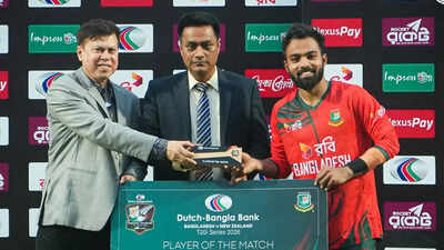 BAN vs NZ 1st T20I: Towhid Hridoy stars as Bangladesh stun New Zealand in big chase | Cricket News