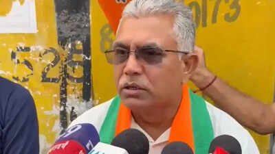 Dilip Ghosh: Dilip Ghosh Predicts BJP Victory in West Bengal Assembly Elections, Claims TMC’s Downfall | India News