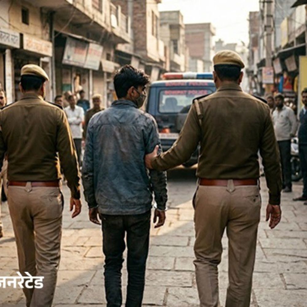 सोनीपत में दुकान से रुपए की गड्‌डी लेकर भागा युवक:ग्राहक बनकर आया था; पुलिस ने 2 घंटे में दबोचा, 1100 रुपए खर्च किए