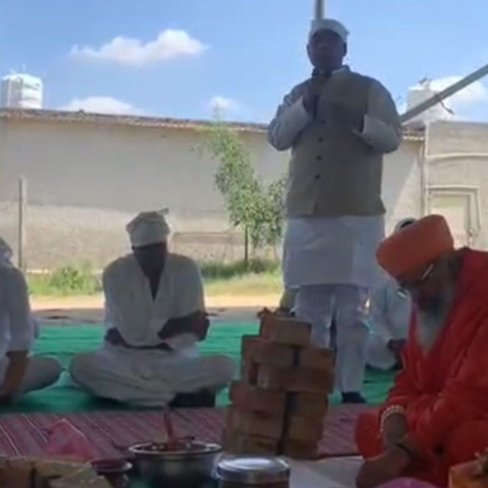 विधायक गोल्डी मुसाफिर ने बिश्नोई समाज से माफी मांगी:फाजिल्का में ओपन सेंचुरी बयान जताया खेद, बोले- भावनाएं आहत करना उद्देश्य नही