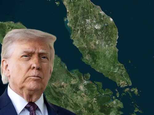 होर्मुज के बाद अब ट्रम्प की मलक्का स्ट्रेट पर नजर:इंडोनेशिया से रक्षा करार किया, अमेरिकी सैन्य विमानों को इंडोनेशियाई इलाके में जाने की इजाजत