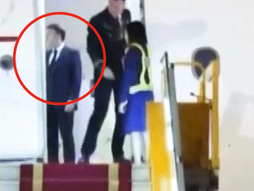 ट्रम्प बोले-फ्रांसीसी राष्ट्रपति पत्नी के थप्पड़ से उबर रहे:वाइफ का उनसे बर्ताव खराब; मैक्रों का जवाब- अमेरिकी राष्ट्रपति गंभीर हो जाएं