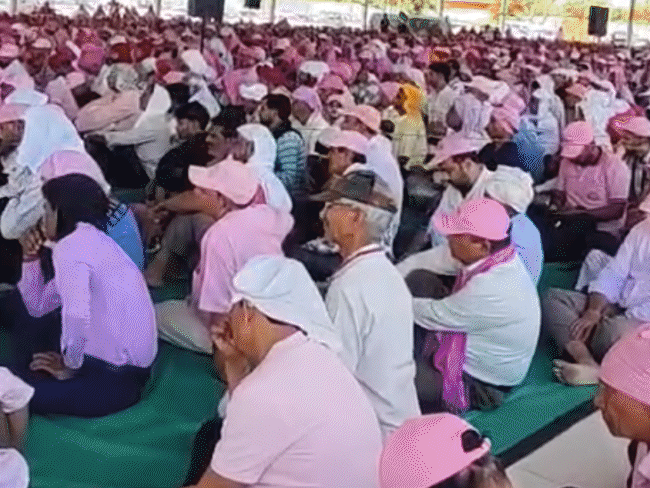 जयपुर सत्संग में बाबा उमाकान्त महाराज की चेतावनी:युद्ध किसी भी समस्या का समाधान नहीं; हथियारों की गोलाबारी से हवा दूषित हो रही है