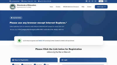 Ews 2Nd List: Delhi EWS second merit list 2026: Second draw likely after April 22 at edudel.nic.in; check details here