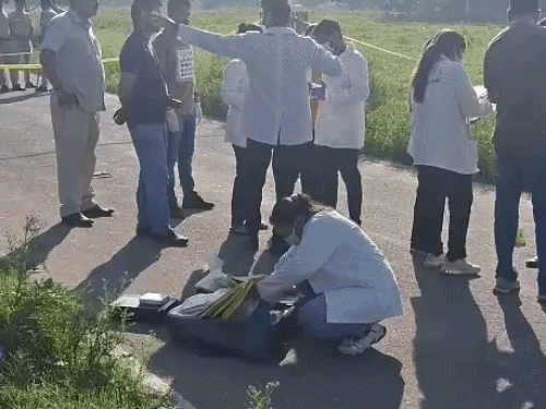 चंडीगढ़ सिटी में एनकाउंटर:हरियाणा का रहने वाला बदमाश काबू , पुलिस का था वाटेंड, सात राउंड फायरिंग हुई