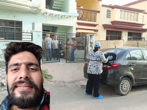 लिव-इन में रह रहे युवक की लाश मिली:मोहाली में घर में खून से सना पड़ा था, सिर पर चोट; युवती बोली- काम पर गई थी