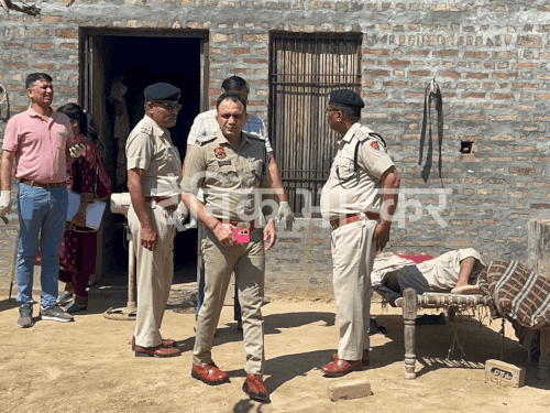 हांसी में व्यक्ति की गला रेतकर हत्या:छोटे भाई पर मर्डर का आरोप, दोनों में प्लॉट को लेकर था विवाद