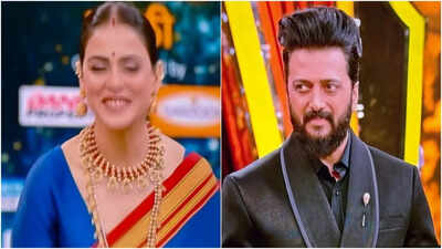 Bigg Boss Marathi 6 finale: Genelia Deshmukh gets emotional as Abhishek Bachchan praises Riteish Deshmukh; says ‘If you don’t cry with pride after watching the film, I will quit acting’