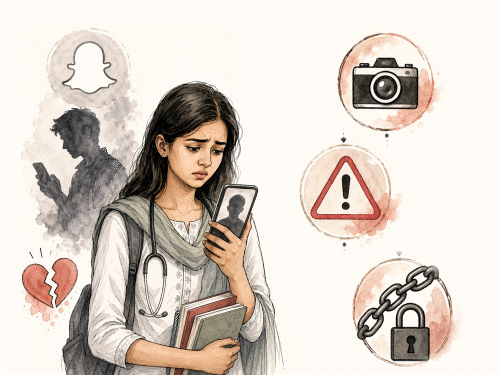 महिला डॉक्टर को स्नैपचैट पर फंसाया:युवक ने अमृतसर मिलने बुलाया, फोटो खींची, वायरल करने की धमकी देकर रेप किया, जबरन मांग भरी