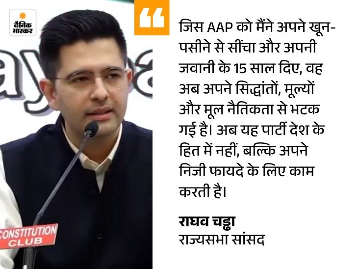 AAP Raghav Chadha BJP Joining Leaders List Update; Aam Aadmi Party