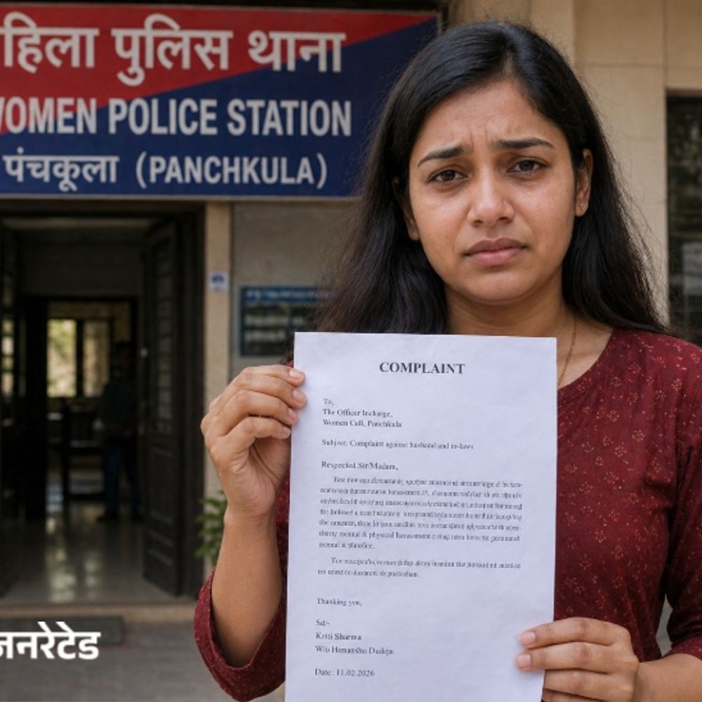 जीवनसाथी ऐप से इंटरकॉस्ट मैरिज, हनीमून पर ही अनबन:पंचकूला में पति, सास-ससुर पर केस, पत्नी का आरोप-रिश्तों में आई पति की महिला मित्र