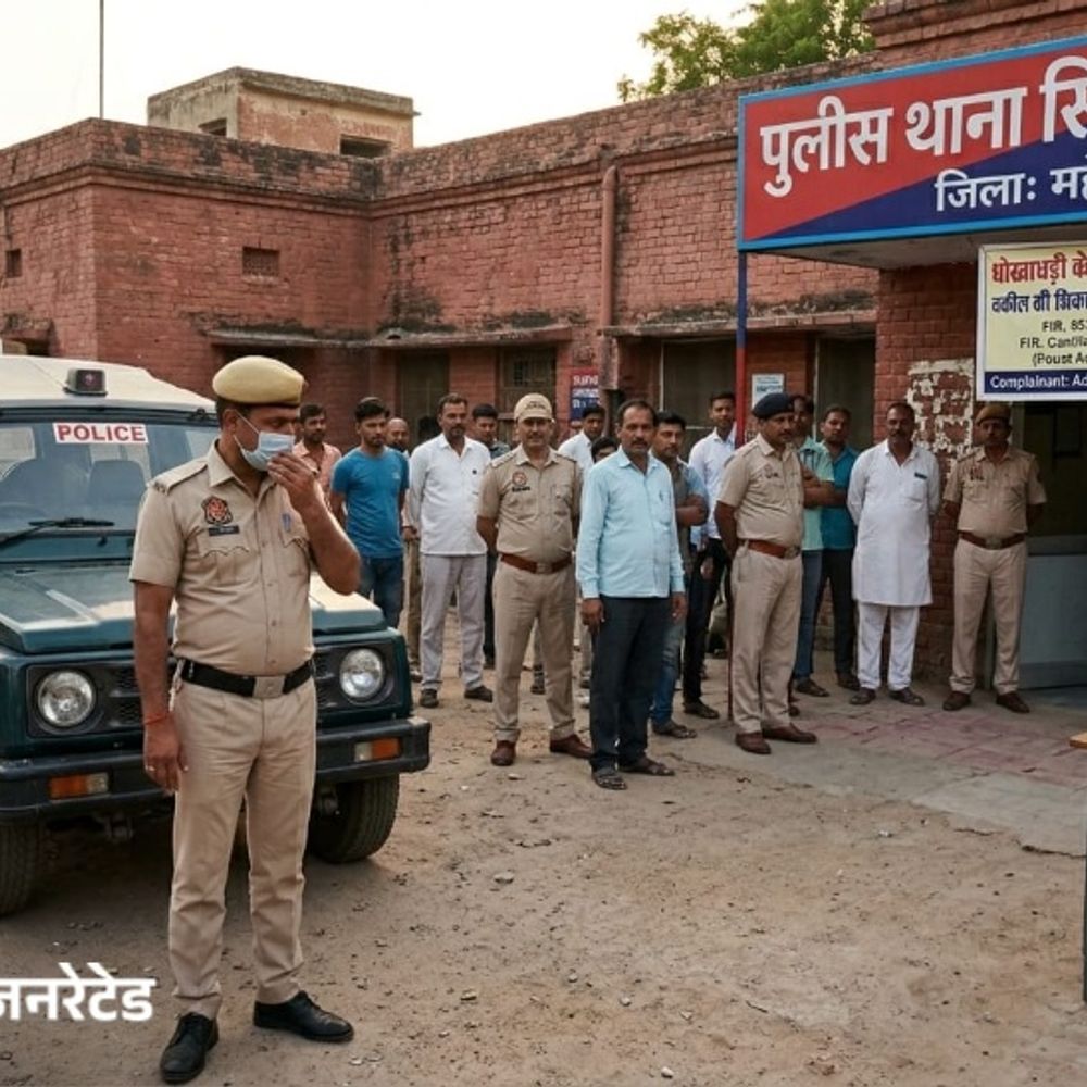 नारनौल में वकील से 8 लाख की ठगी:फर्जी जमीन सौदे का खुलासा, नकली मालिक बनाकर कराया एग्रीमेंट, तीन आरोपियों पर केस दर्ज