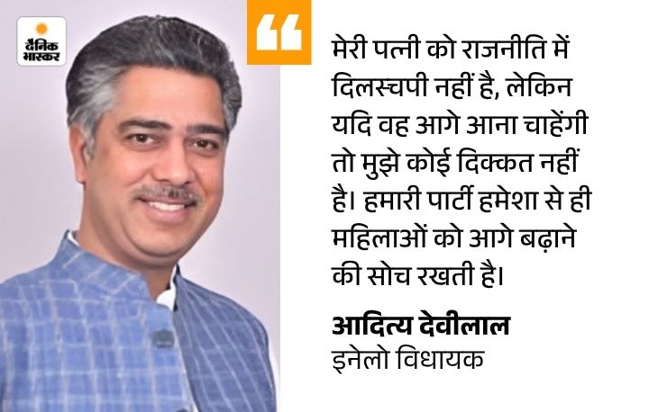 INLD MLA Aditya Chautala: Women Election Ticket 2029