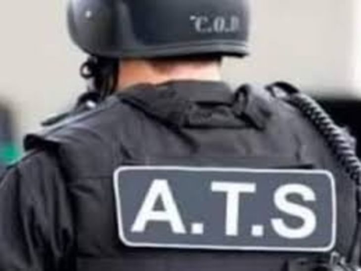 ATS व पुलिस ने पकड़ी नशे की खेप:पाकिस्तान से ​हेरोइन की खेप आने का अंदेशा हाथीतला में 2 तस्करों से 5 किलो हेरोइन पकड़ी