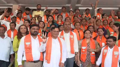 BJP sweeps Gujarat municipal polls, takes all 15 corporations | India News
