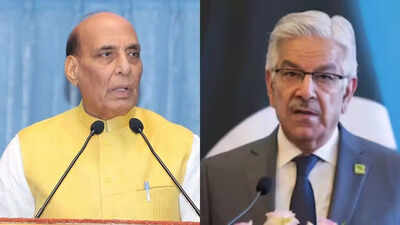 Rajnath Singh: ‘God knows how many parts Pak will be divided this time’: Rajnath Singh hits out at Khawaja Asif over ‘Kolkata threat’, recalls 1971 split | India News