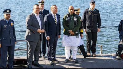 Rajnath visits German submarine yard as P-75I deal is expected soon | India News