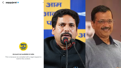 ‘Why is BJP scared?’: Arvind Kejriwal flags ‘blocked’ AAP Gujarat social media pages amid civic polls | Delhi News