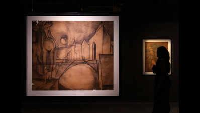 An art exhibit showcasing AA Raiba’s versatility across mediums | Delhi News