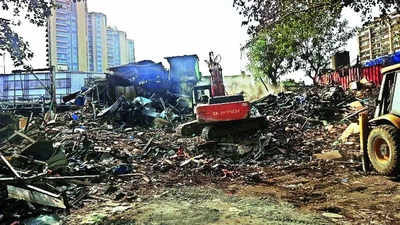 Central Railway razes 45 encroachments to fast-track Vande Bharat facility | Mumbai News