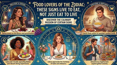 Food lovers of the zodiac: These signs live to eat, Not just eat to live