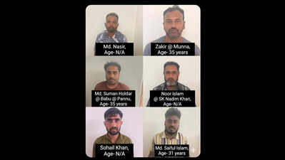 Police bust cross-border Bangladeshi dacoit gang, 6 held | Delhi News