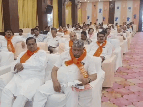 कोटा में टेंट कारोबारियों की प्रदेश स्तरीय बैठक:टेंट व्यवसाय को आवश्यक सेवा में शामिल करने ,जीएसटी घटाने की मांग