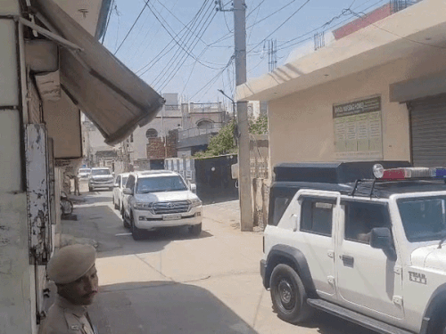 Punjab CM Bhagwant Mann Visit Kurukshetra Family Function With Wife, Daughter