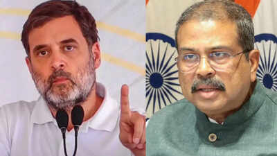 ‘PM Modi should have sacked you’: Rahul Gandhi, Dharmendra Pradhan trade barbs over CBSE OSM controversy