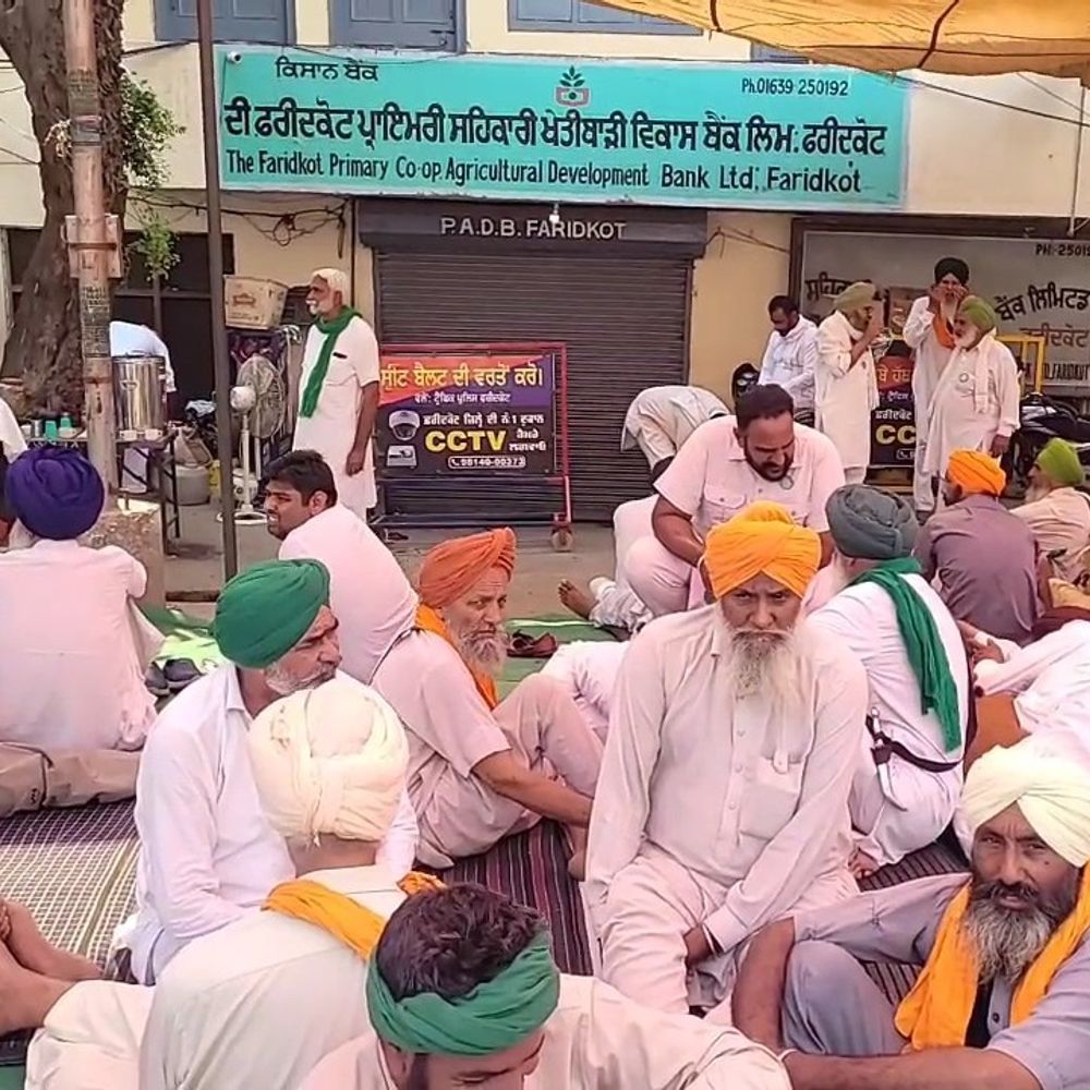 फरीदकोट में AAP सरकार पर भड़के डल्लेवाल:लैंड मॉर्गेज पर धरनों की सुनवाई न होने से रोष, एक जून को चंडीगढ़ में घेराव करेंगे किसान