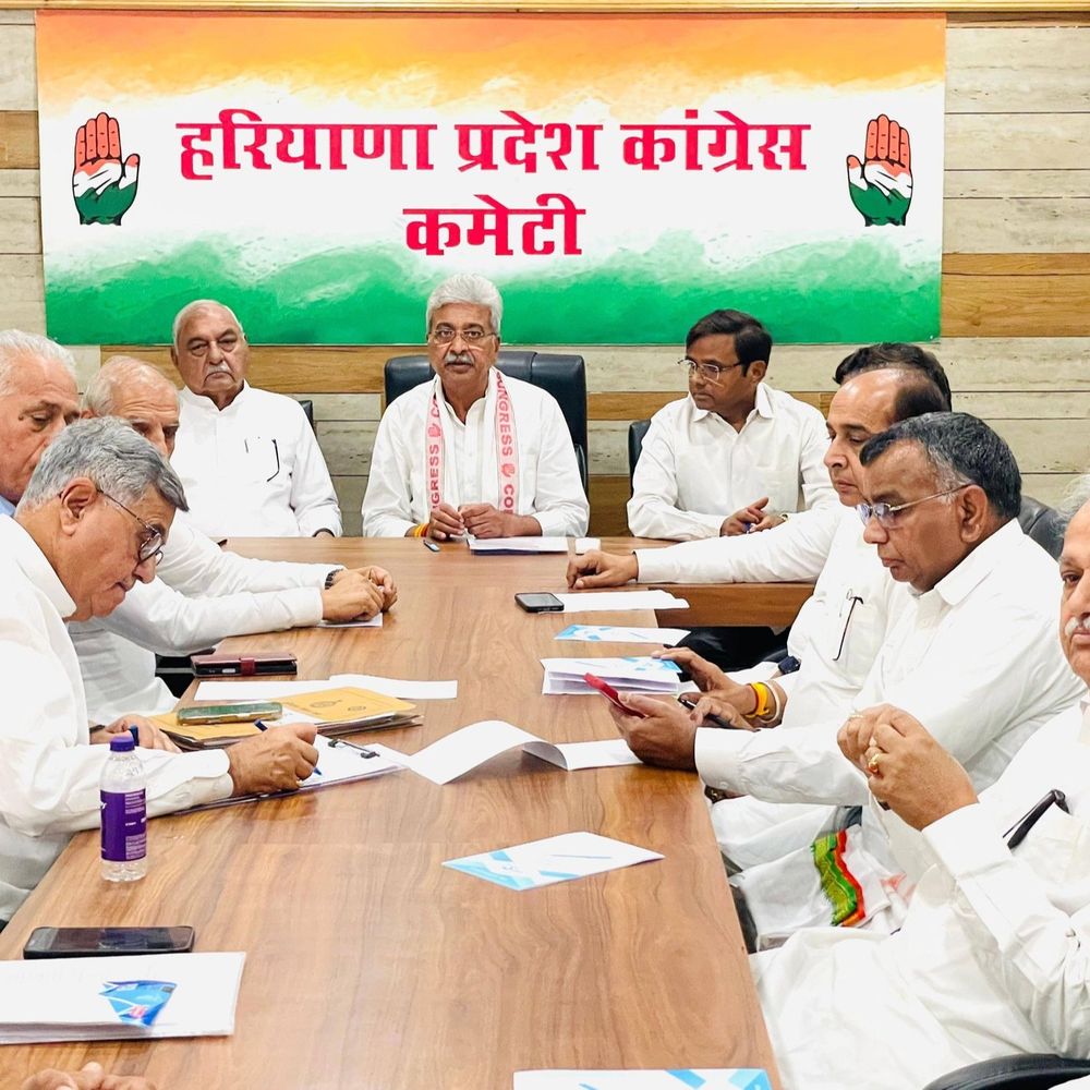 कांग्रेस के राज्य स्तरीय प्रशिक्षण शिविर में SIR पर चर्चा:असली वोट कटे नहीं, नकली बने नहीं का मूलमंत्र दिया, सोनीपत जिला अध्यक्ष शामिल हुए