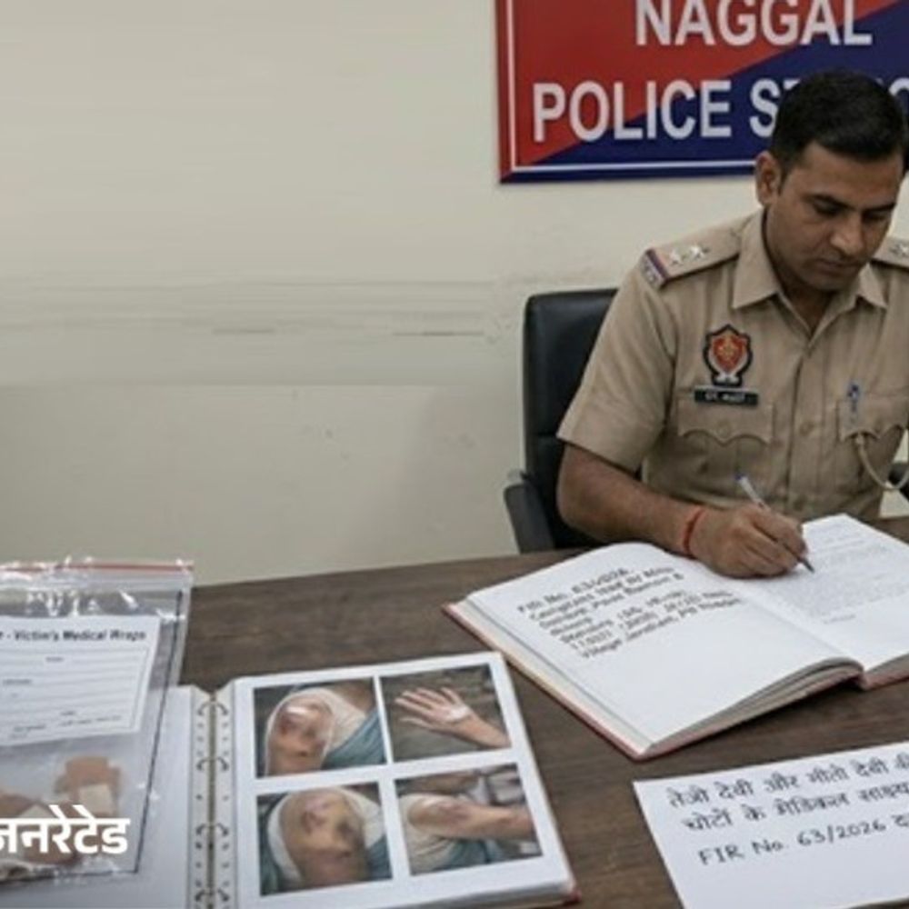 अंबाला में सास-बहू पर हमला:पड़ोसियों ने की गाली-गलौज, विरोध करने पर लोहे की खुंडी और ईंटों से पीटा