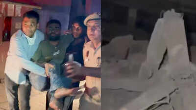 ‘Sounded like a generator blast’: Residents recount horrific moments of building collapse in south Delhi | Delhi News