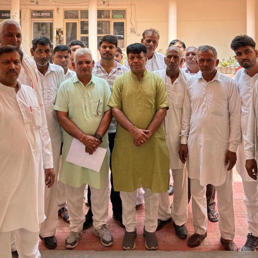 पूर्व CM भजनलाल पर टिप्पणी से रोष:हांसी में भाजपा सांसद के खिलाफ थाने पहुंचे लोग, कांग्रेस ने कहा-इसे स्वीकार नहीं किया जाएगा