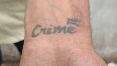 Delhi minor with ‘crime tattoo’ arrested for torching bike after refusal to lend it; flaunted weapons online to create fear | Delhi News