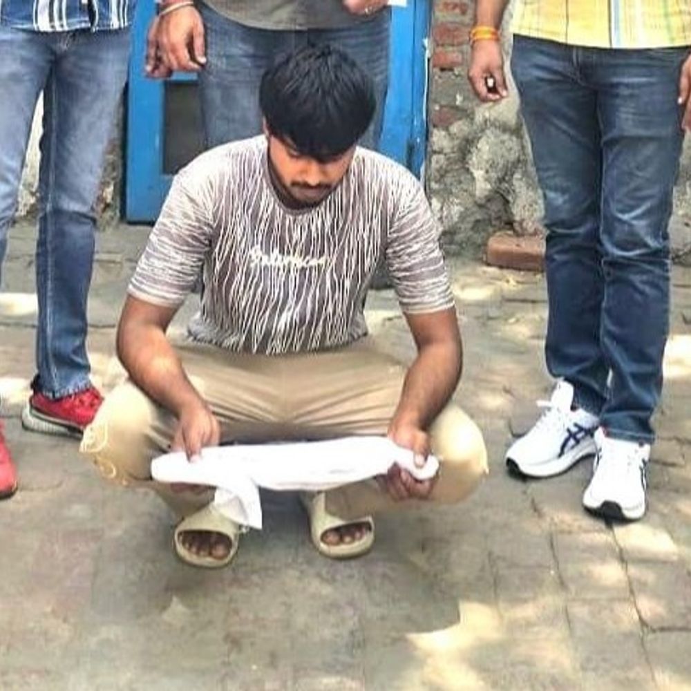 समालखा में देसी पिस्टल समेत युवक अरेस्ट:यूपी से खरीद कर लाया, सोशल मीडिया हथियार देखकर चढ़ा शौक