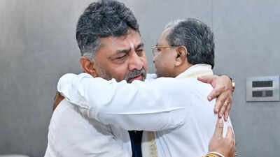 ‘A pillar of strength’: Shivakumar pens emotional note after Siddaramaiah’s resignation as Karnataka’s CM | India News