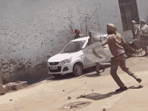Punjab chandigarh news Civic Polls Clash